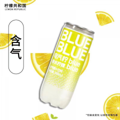 柠檬共和国（Lemon Republic）香水柠檬气泡果汁饮料300ml*12瓶